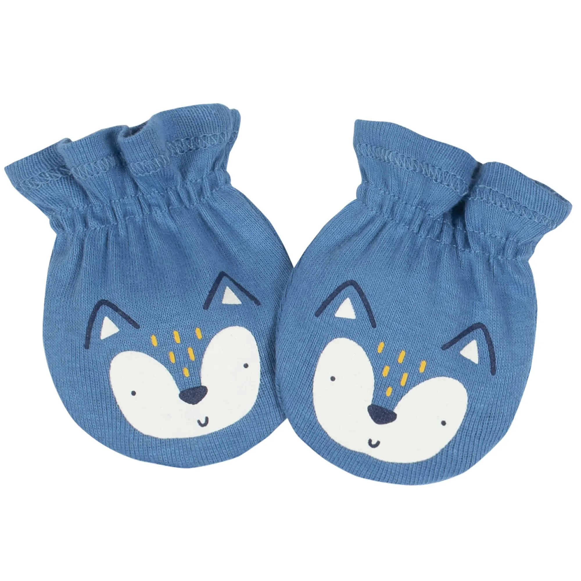 2-Pack Baby Boys Fox Mittens