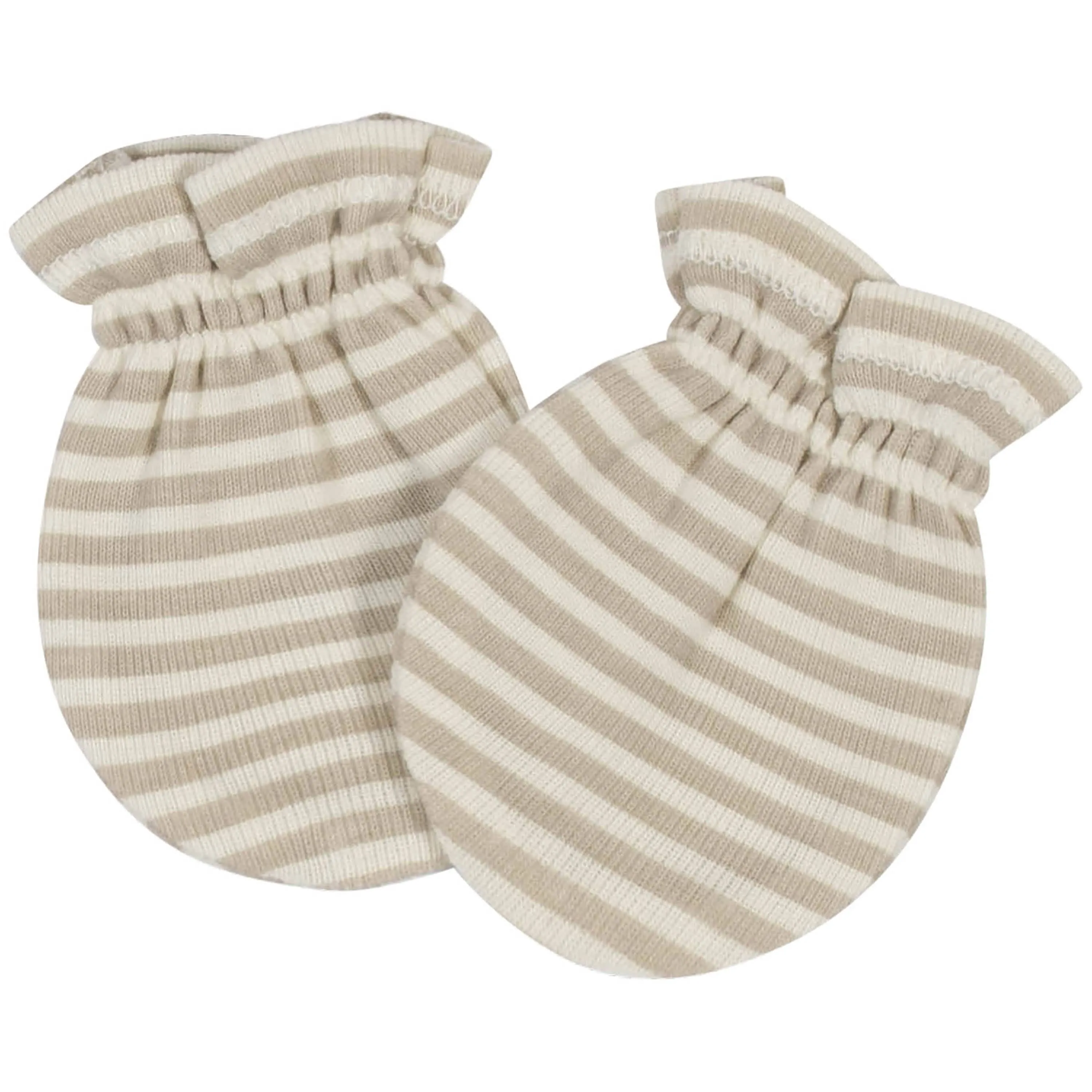 4-Pack Baby Neutral Safari Mittens