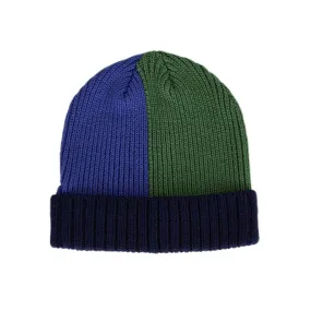 Acorn Merino Beanie - River Blue/Green