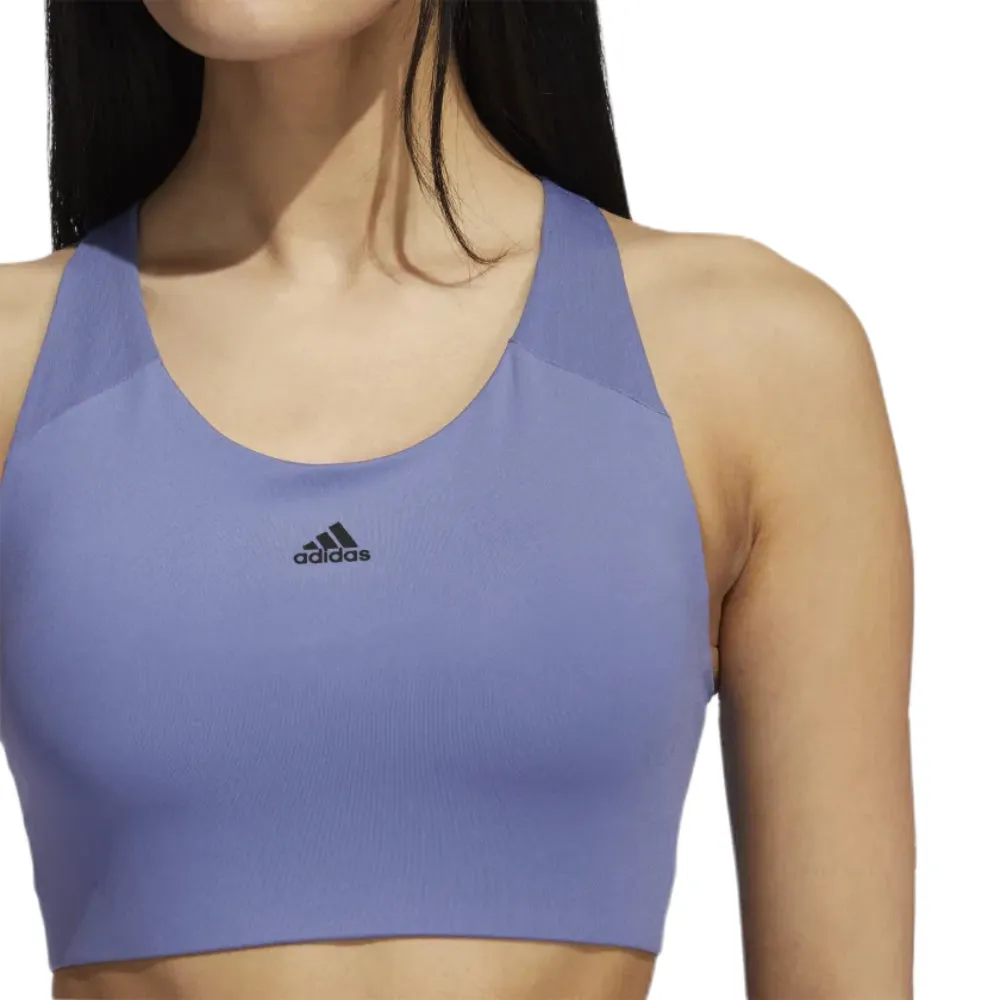 Adidas Women's Ultimate Alpha Sports Bra (Orbit Violet/Black)