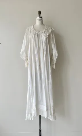 Antique Victorian Trousseau Nightgown | 1900s