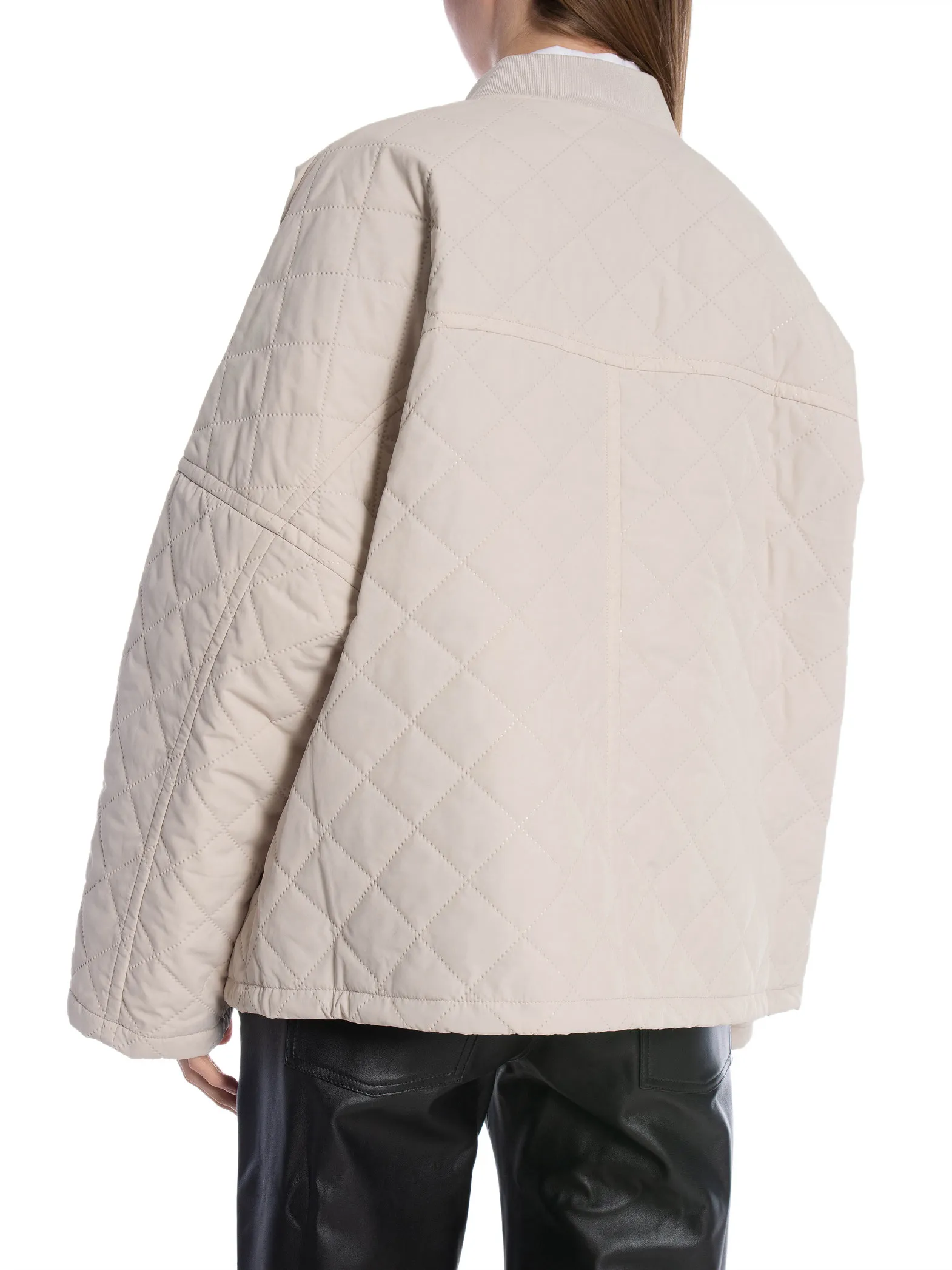 BARBOUR JACKET BOWHILL QUILT PEARL