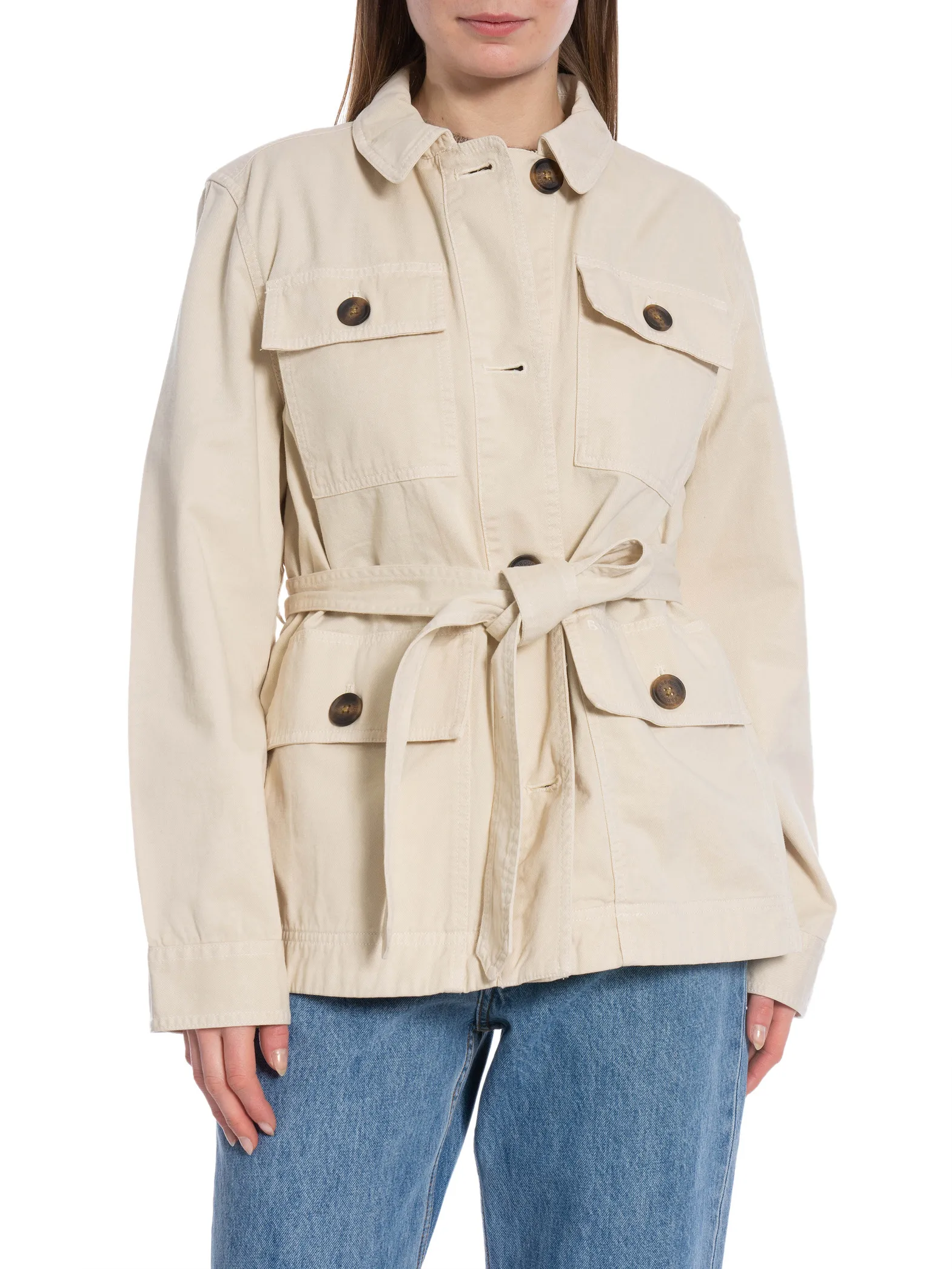 BARBOUR JACKET TILLY CASUAL PEARL