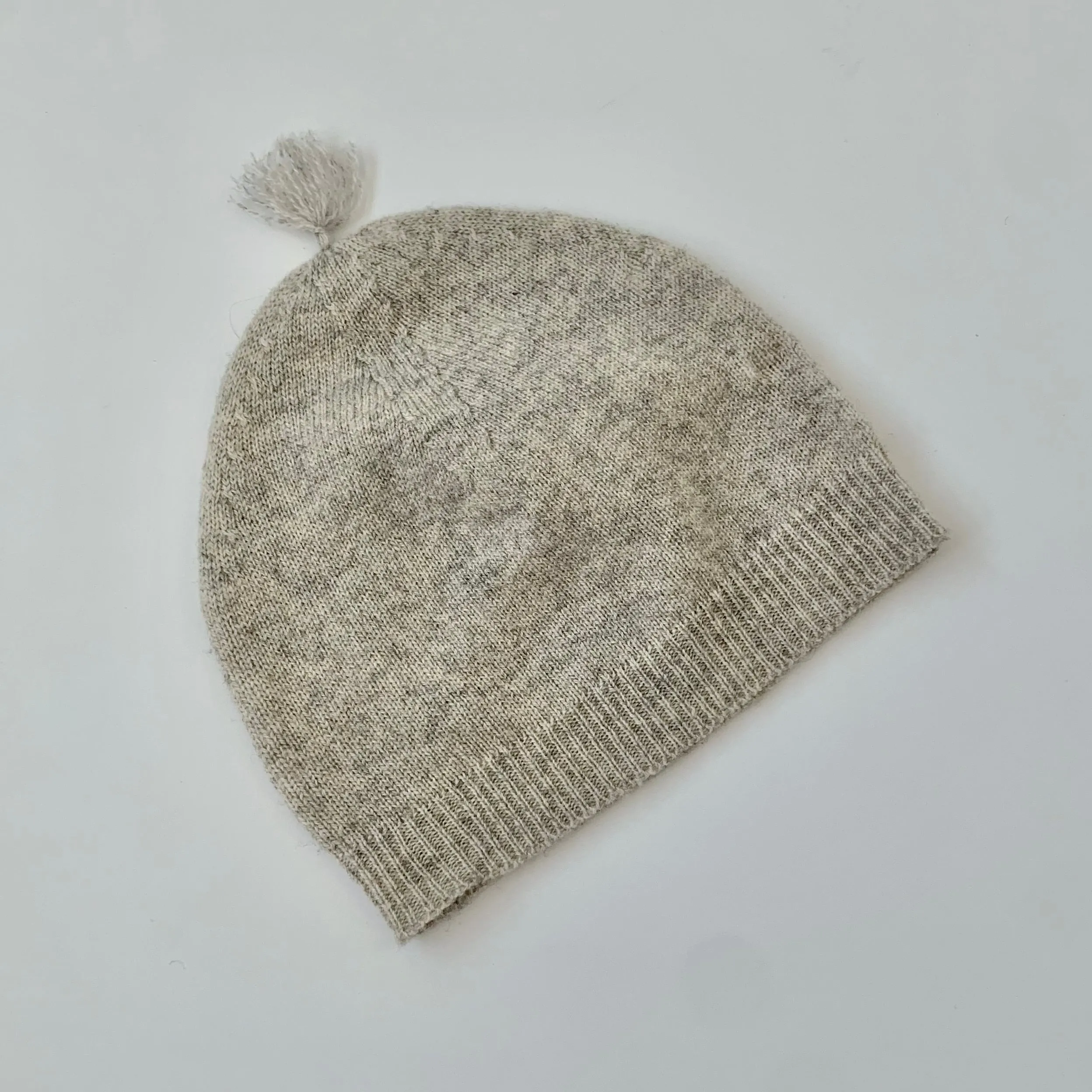 Belle Enfant Grey Cashmere Hat: Small