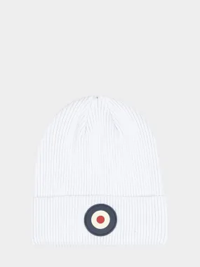 Ben Sherman Bshead038 Targy Rib Beanie White