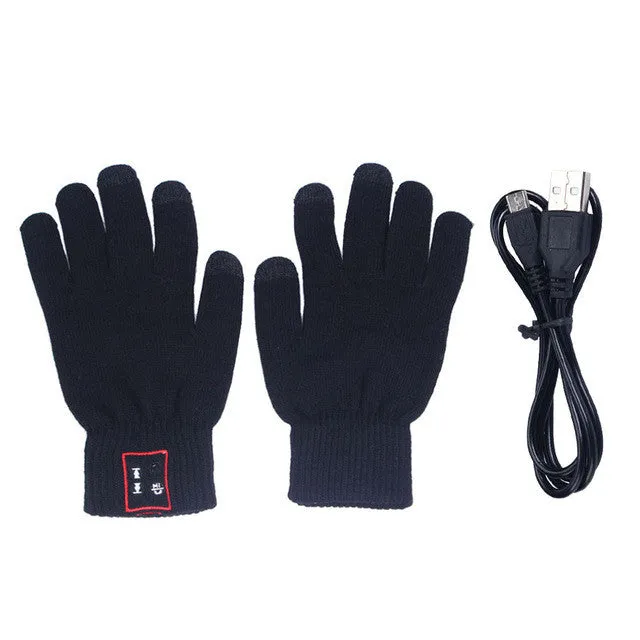 Bluetooth Talking Gloves Screen Headset Speaker For Smart Phone Women Men Gants Chauffants Bayan Eldiven #236 SM6