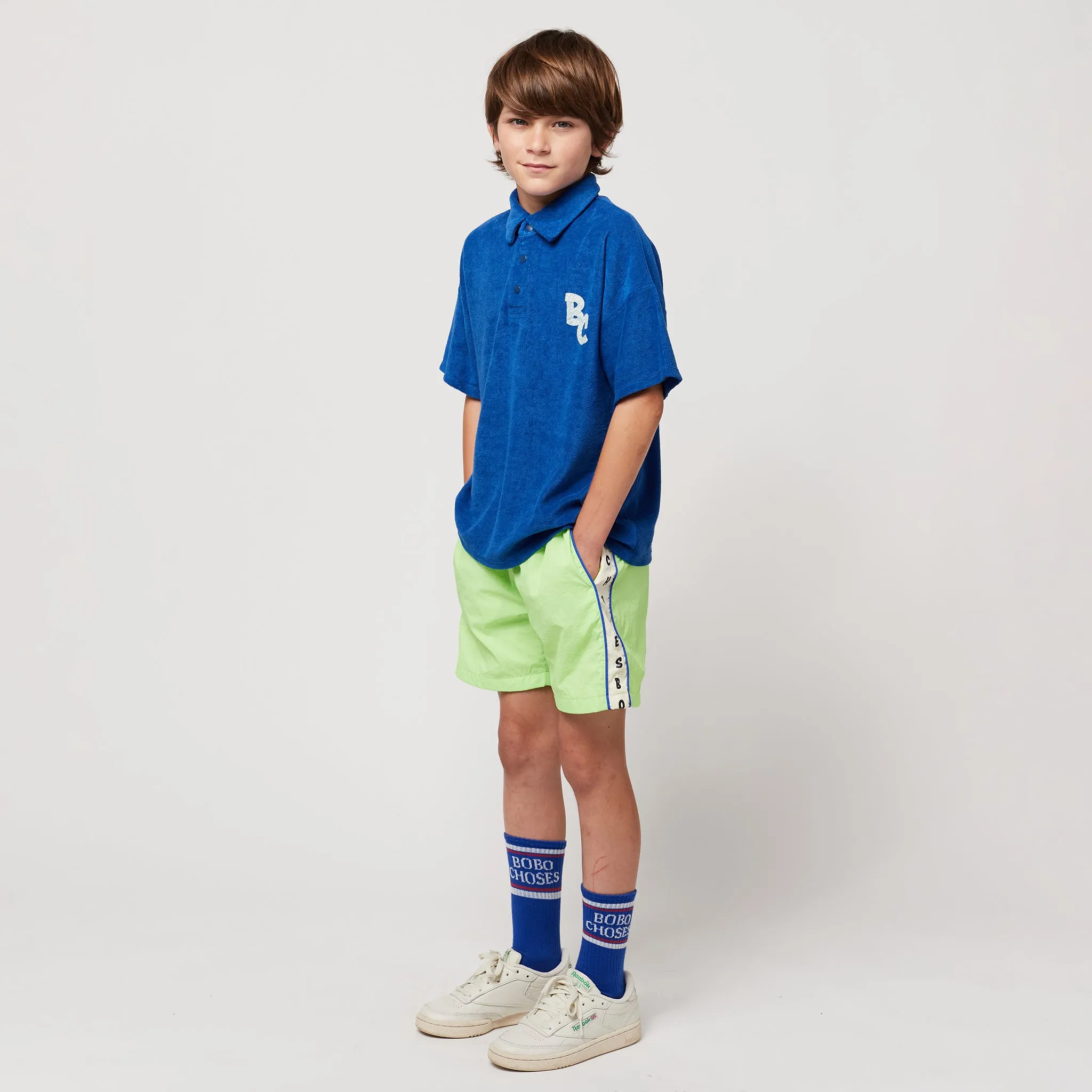 Bobo Choses Child Tracksuit Bermuda Shorts Jade Green