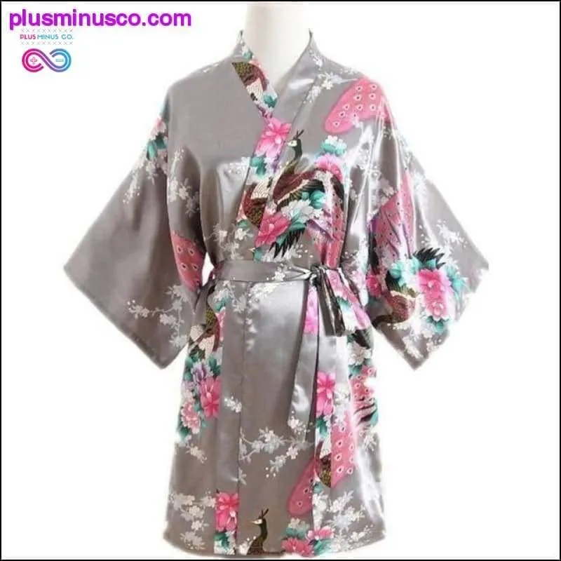 Bride Bridesmaid Wedding Party Robe Sleepwear Print Floral &