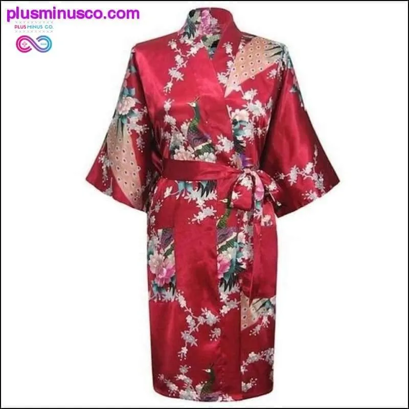 Bride Bridesmaid Wedding Party Robe Sleepwear Print Floral &