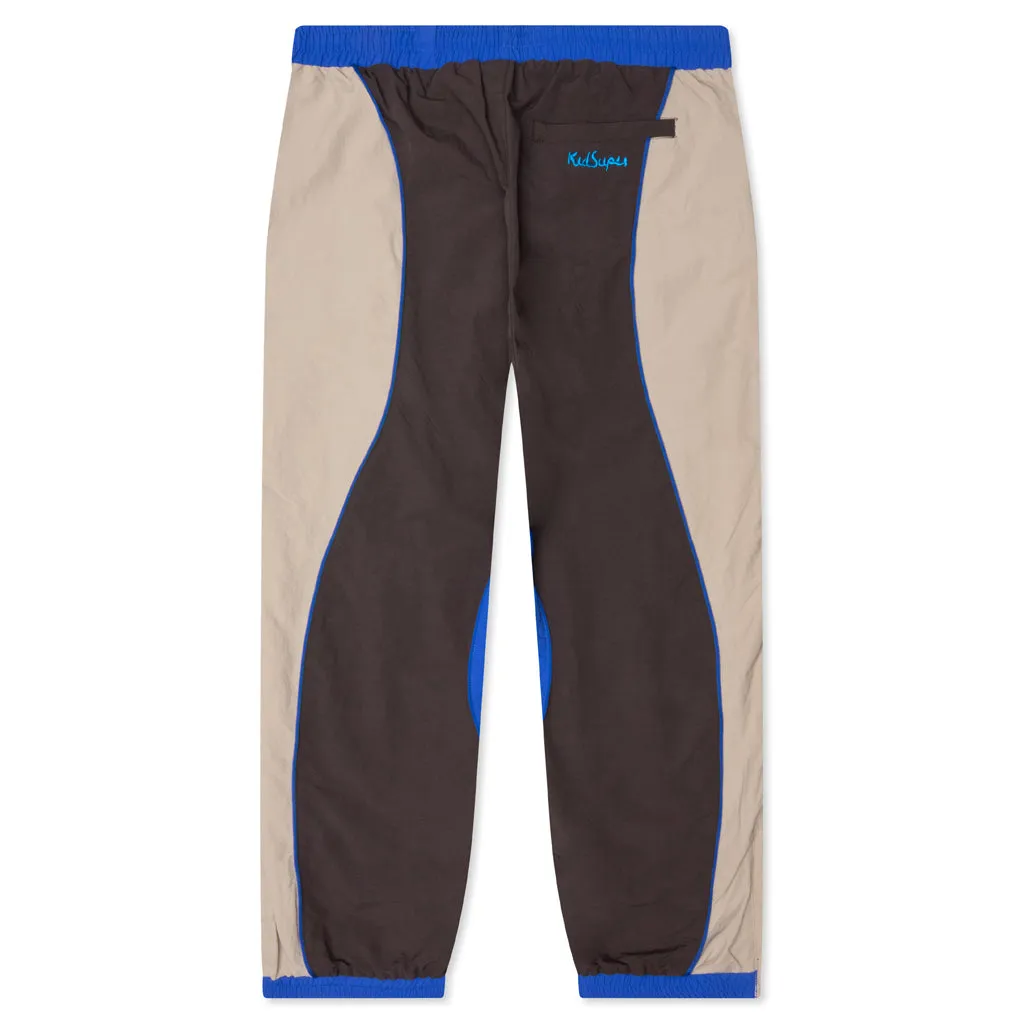 Brooklyn Botanics Tracksuit Bottoms - Brown/Blue