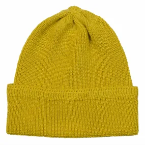 cableami - Linen Waffle Beanie - Yellow