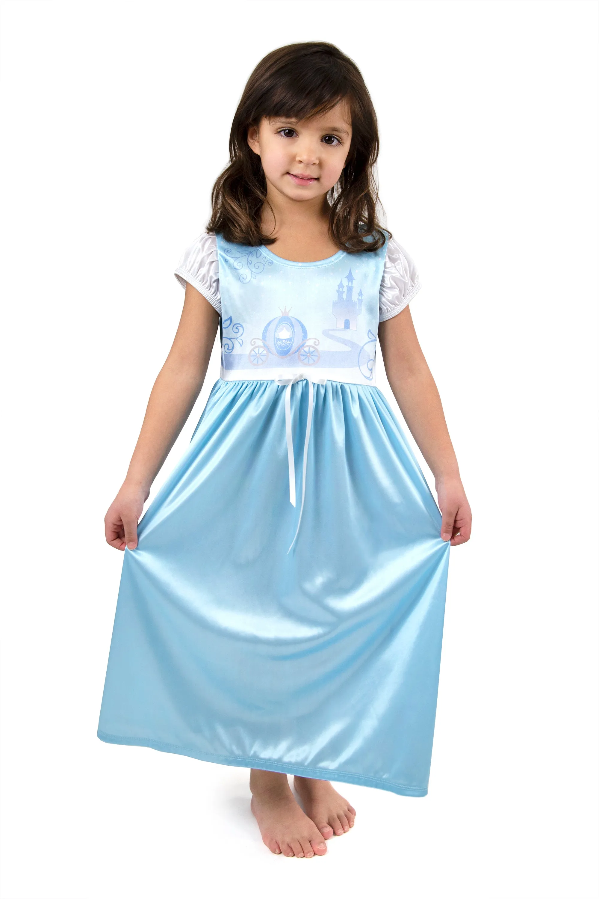 Cinderella Nightgown with White Robe