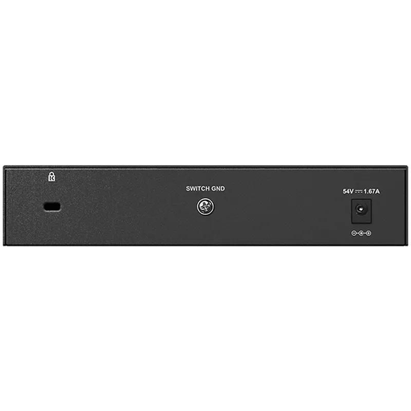 D-Link 8-Port Gigabit PoE+ Unmanaged Switch Metal Housing