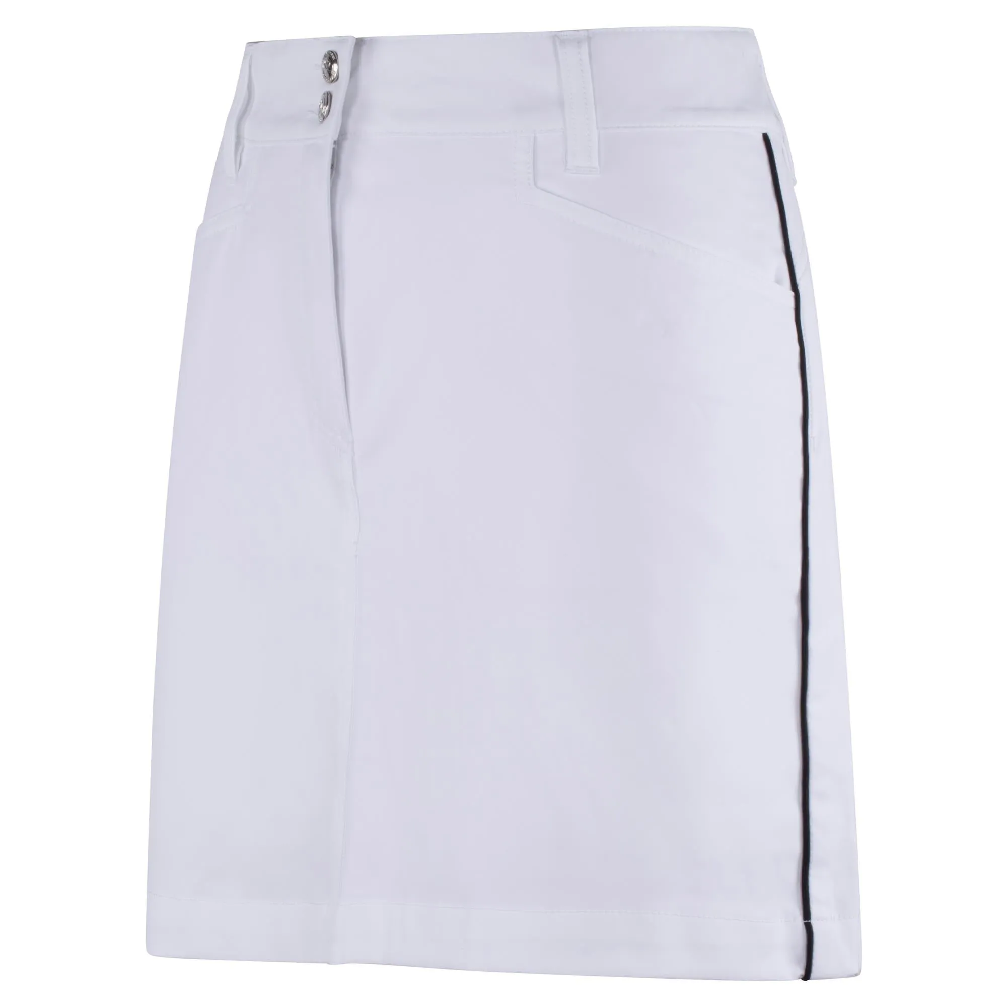 Daily Sports Glam Ladies Golf Skort White 45CM