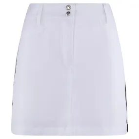 Daily Sports Glam Ladies Golf Skort White 45CM