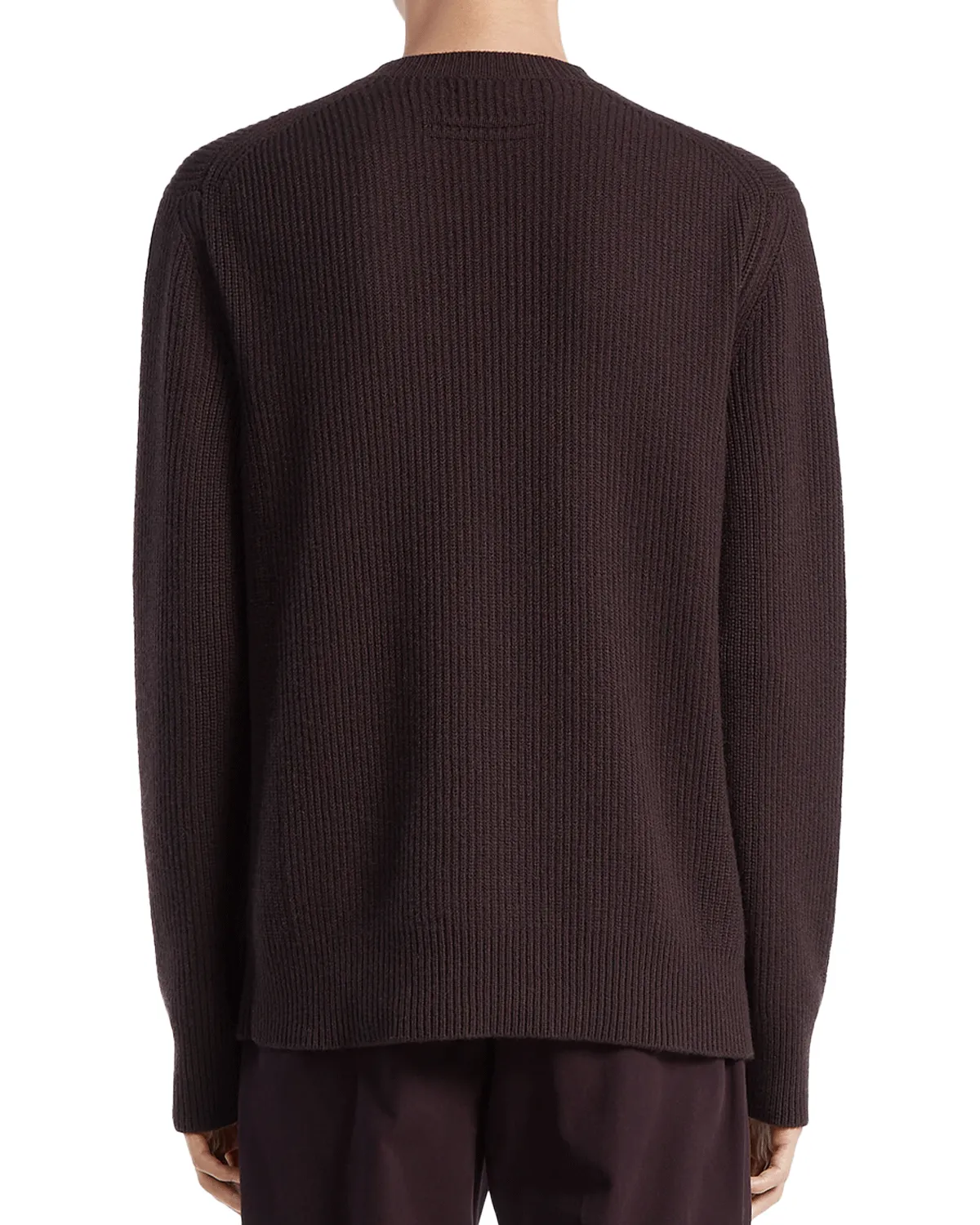 Dark Burgundy Oasi Cashmere Crewneck