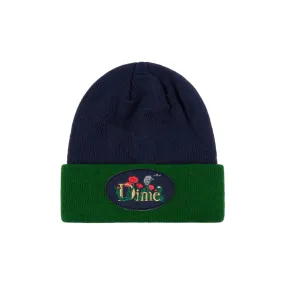 Dime MTL Classic Allergies Fold Beanie Dark Blue