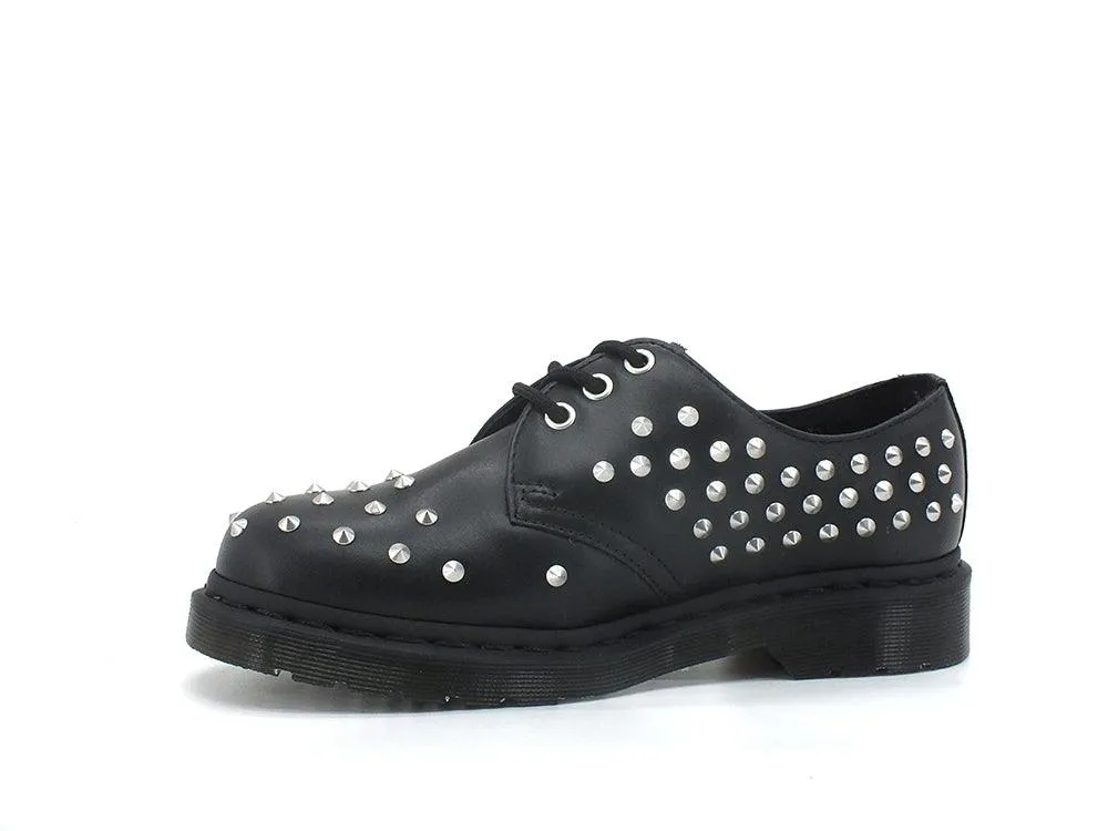 DR. MARTENS Wanama Scarpa Derby Borchie Black 1461-STUD-27041001