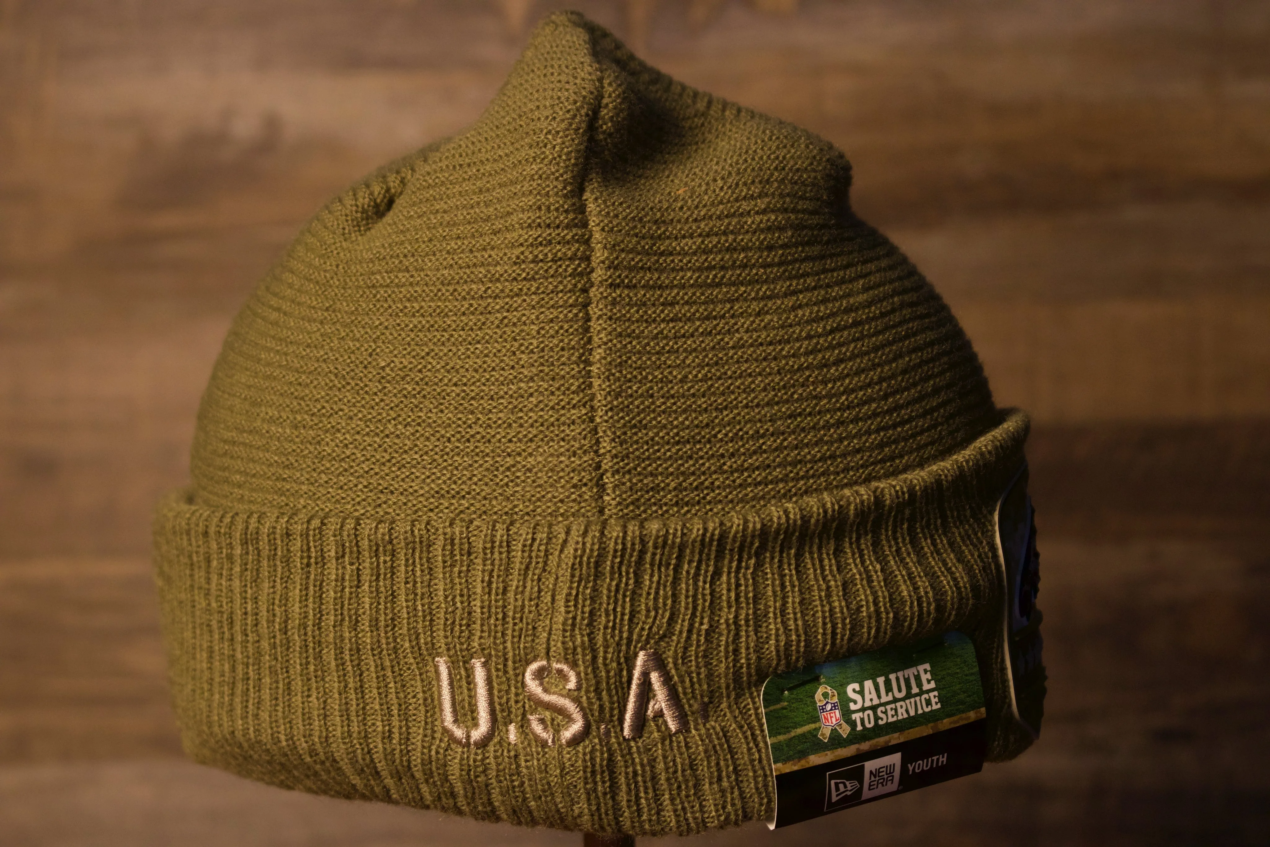 Eagles Youth Beanie | Philadelphia Eagles 2019 Salute To Service Youth Beanie