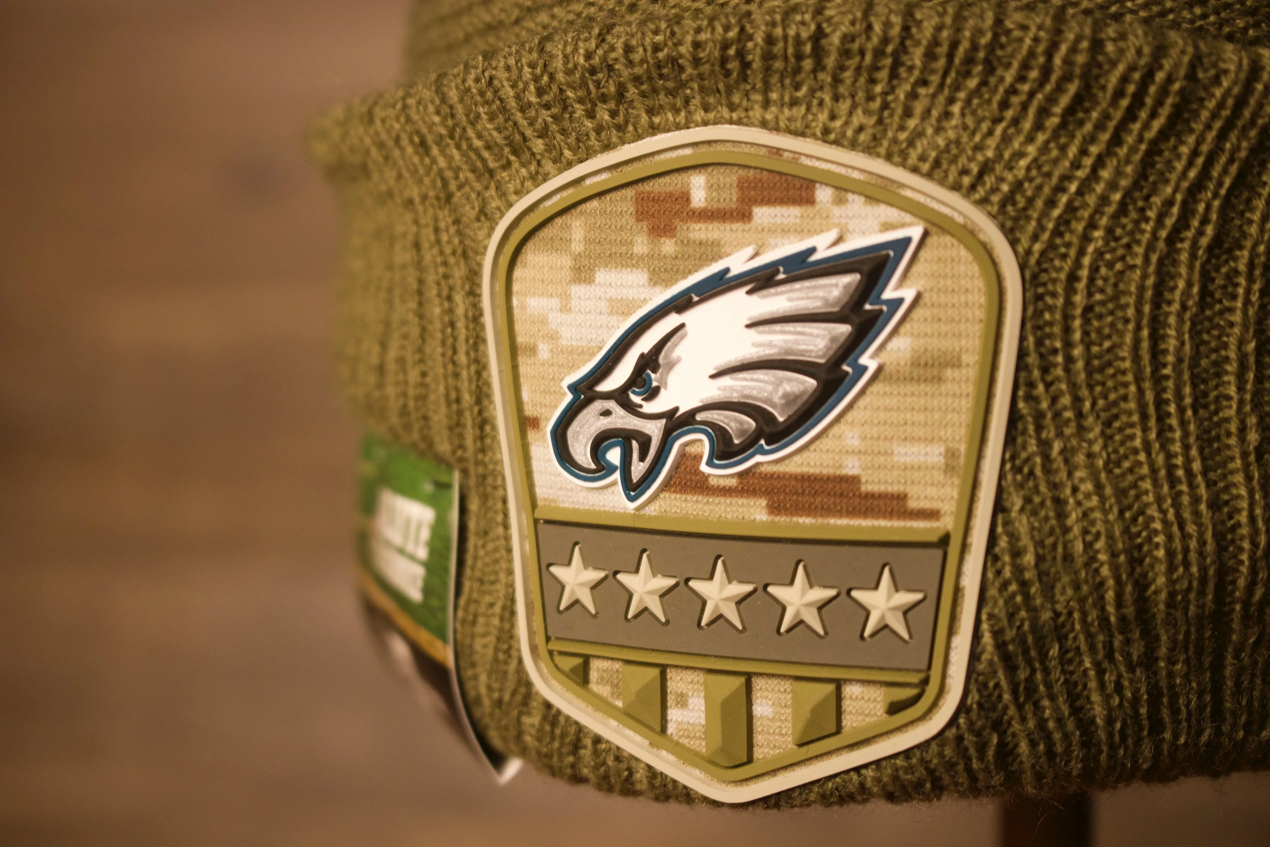 Eagles Youth Beanie | Philadelphia Eagles 2019 Salute To Service Youth Beanie