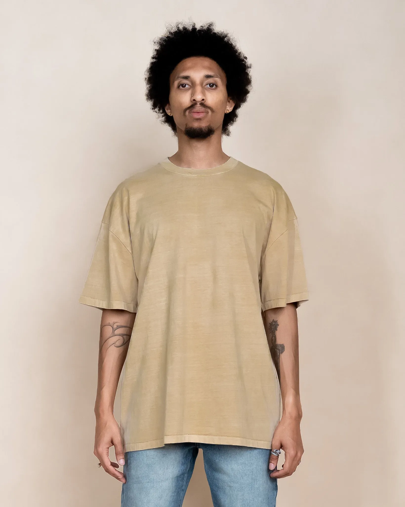 EPTM PERFECT VINTAGE TEE-KHAKI