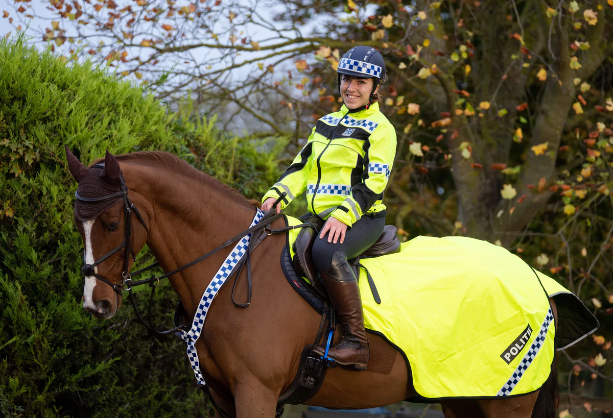 Equisafety POLITE Lightweight Waterproof Hi Vis Jacket | Elite Saddlery