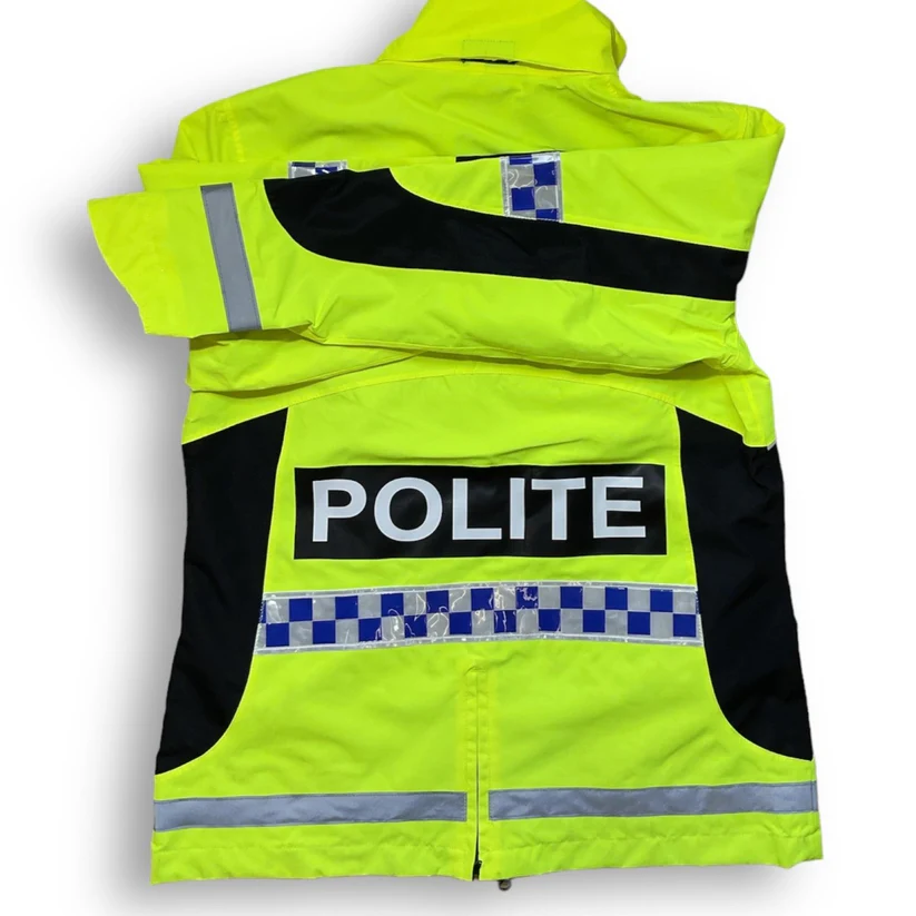 Equisafety POLITE Lightweight Waterproof Hi Vis Jacket | Elite Saddlery