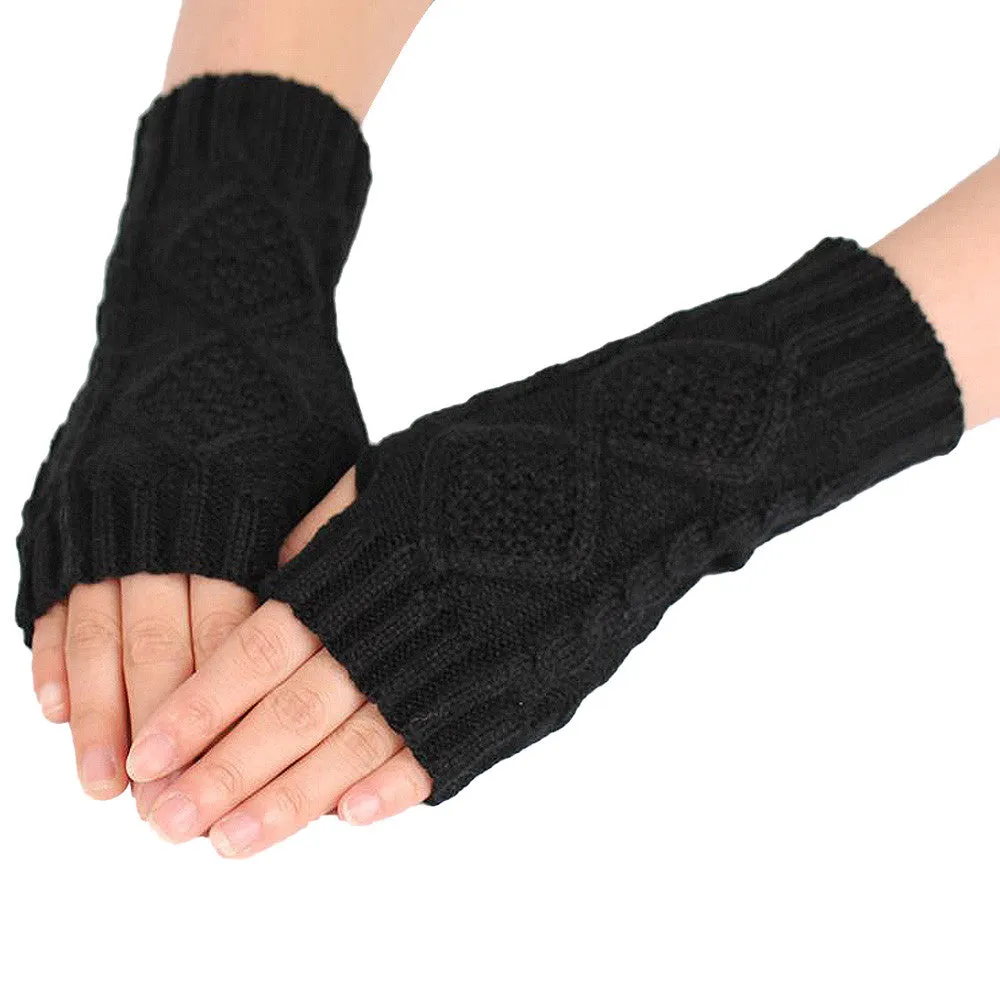 Feida Women's Gloves Warm Diamond Gloves Mittens Gants