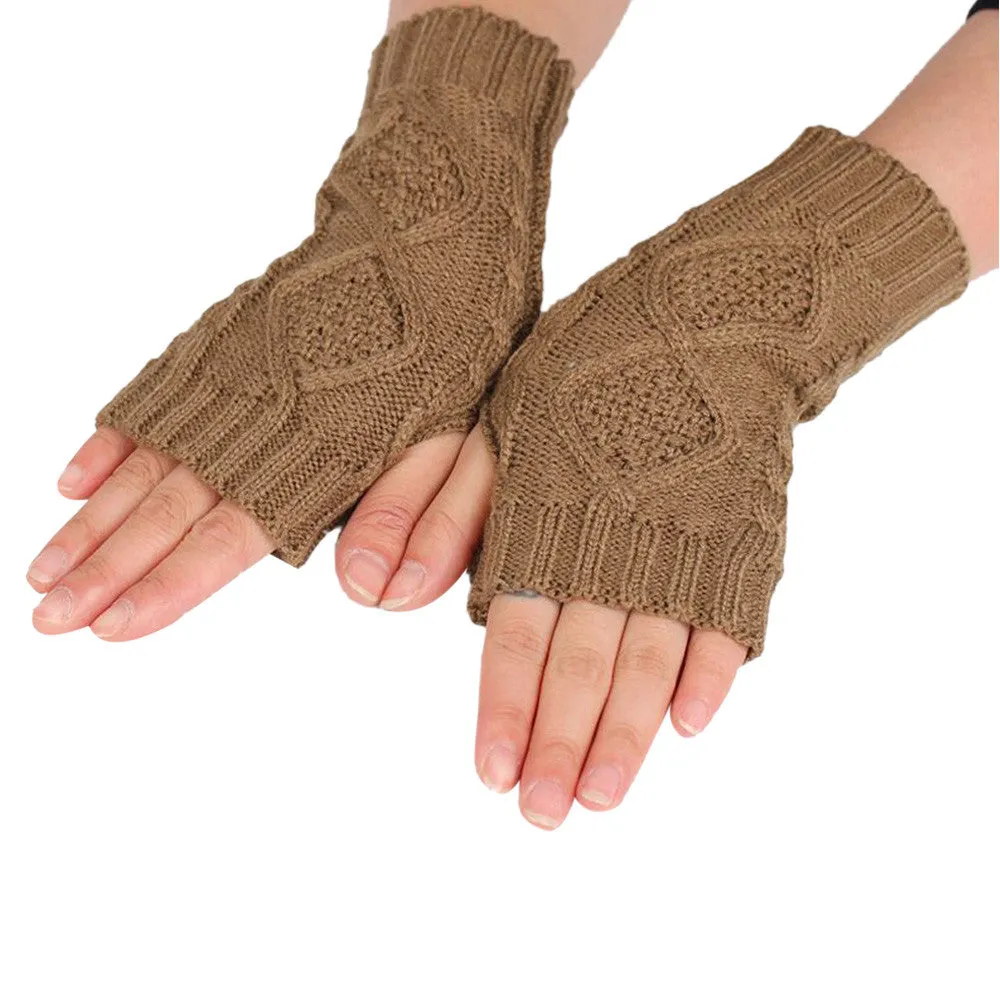 Feida Women's Gloves Warm Diamond Gloves Mittens Gants