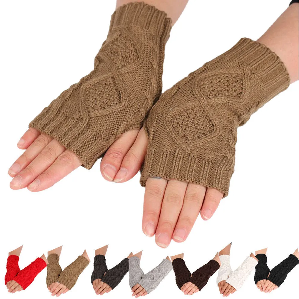 Feida Women's Gloves Warm Diamond Gloves Mittens Gants