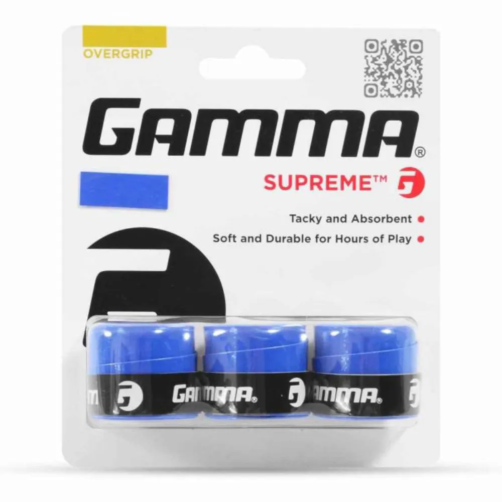 Gamma Supreme Tennis Racquet Grip (Pc. 3)