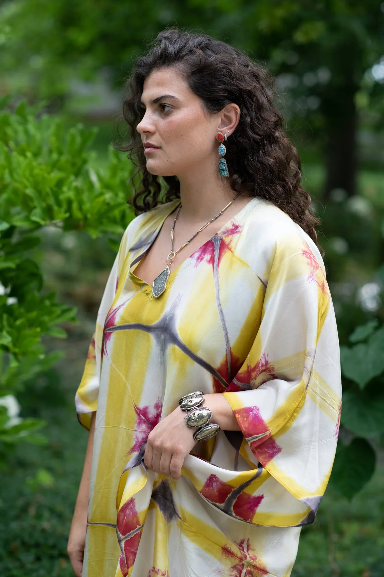 Indian Silk Kaftan