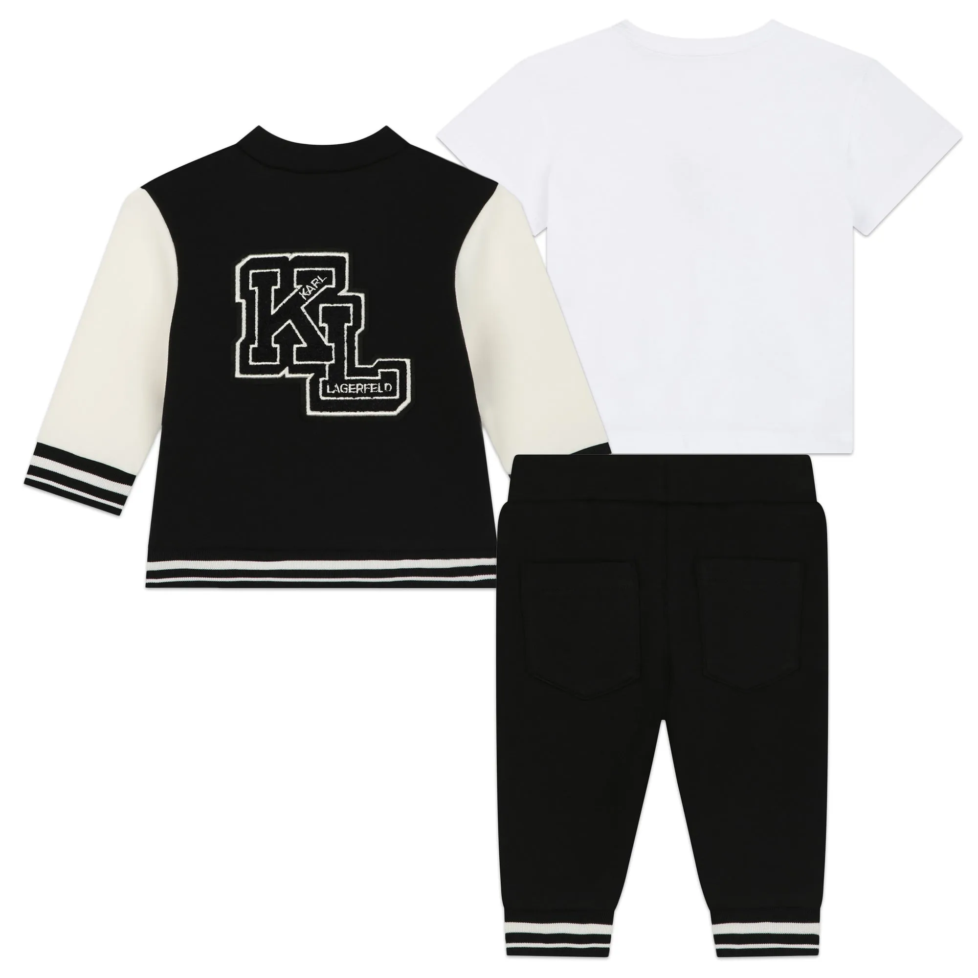 Karl Lagerfeld Tracksuit Withh T-Shirt Black