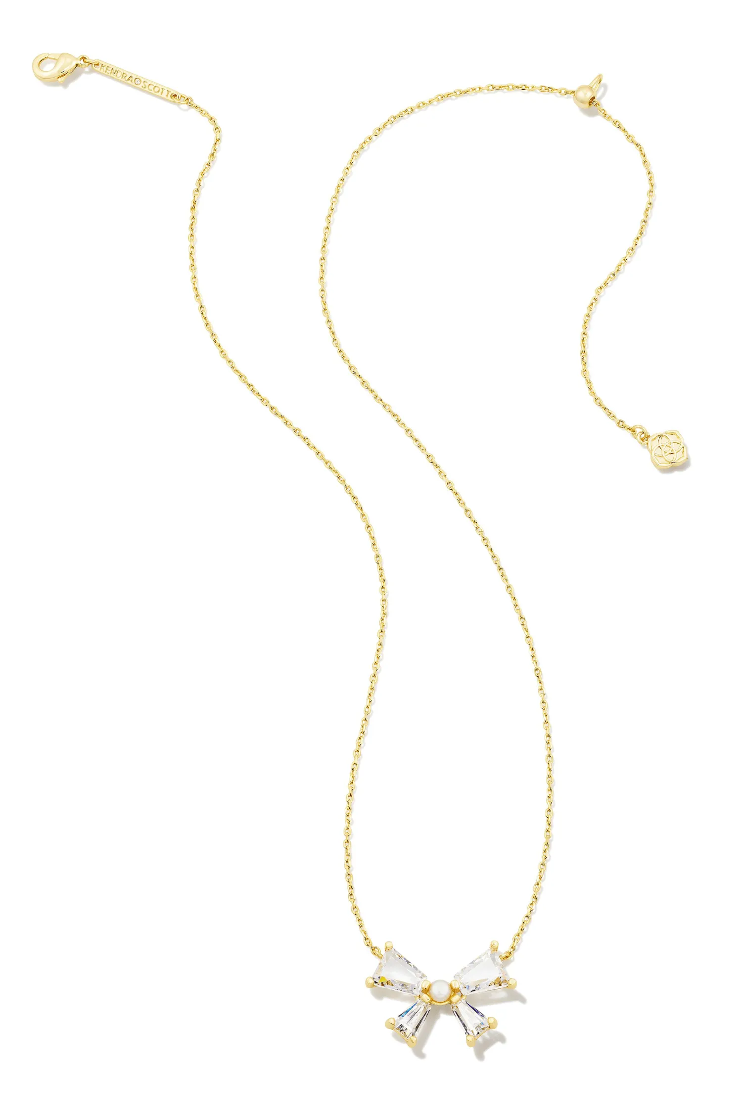 Kendra Scott Blair Bow Pendant Necklace