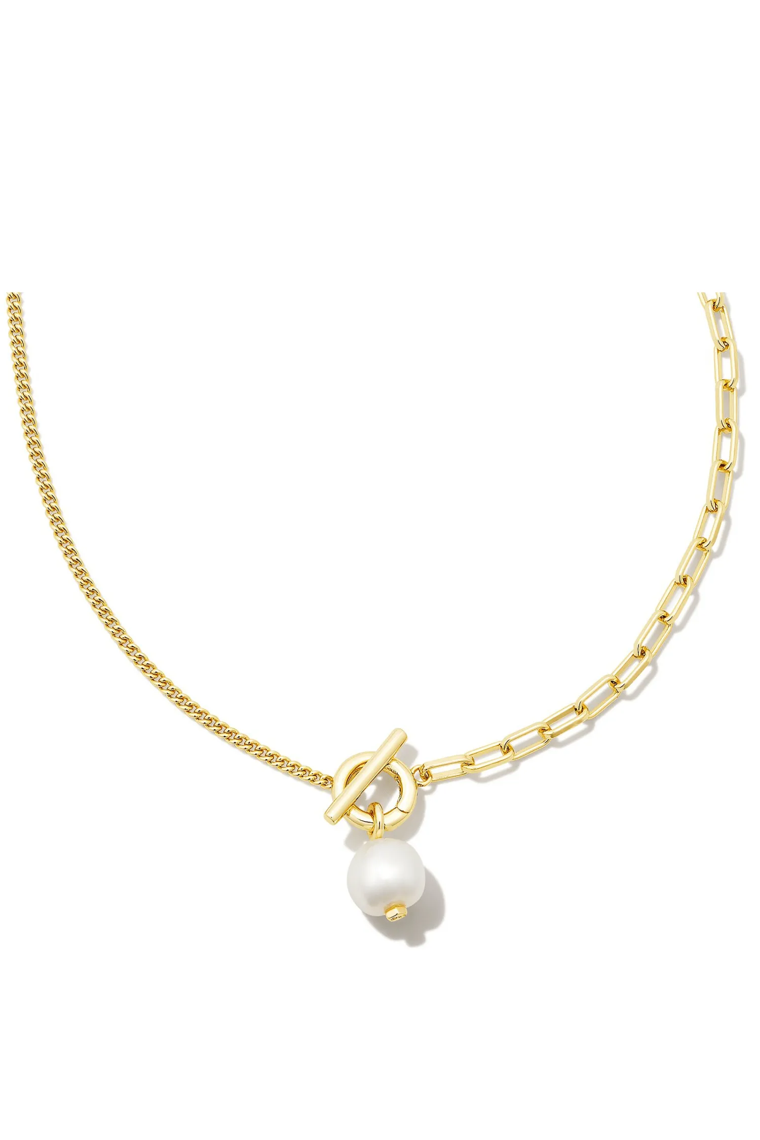 Kendra Scott Leighton Pearl Chain Necklace