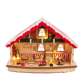 Kurt S. Adler 13.38 Battery Operated Musical Village LED House