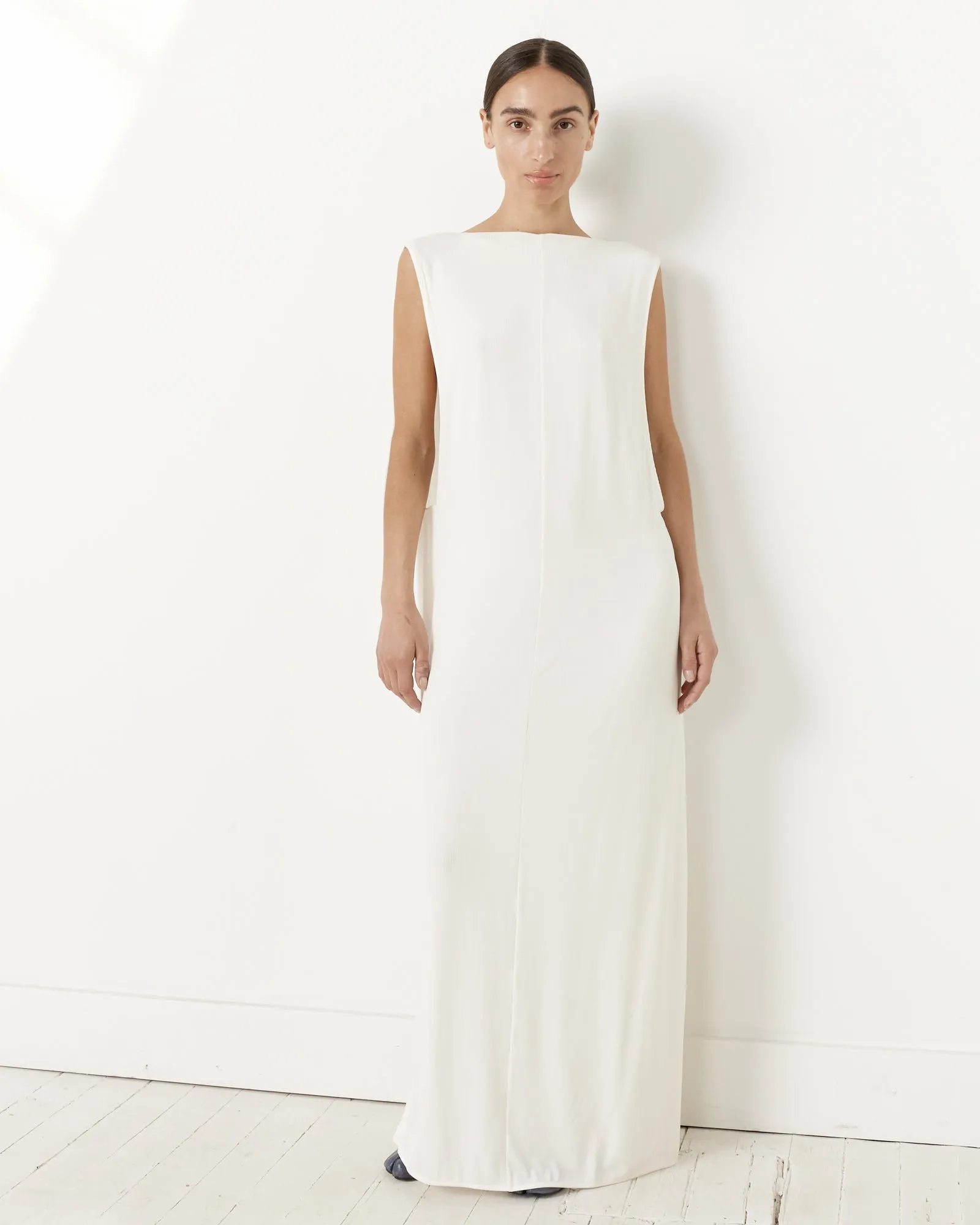 La Robe Capa Dress in White