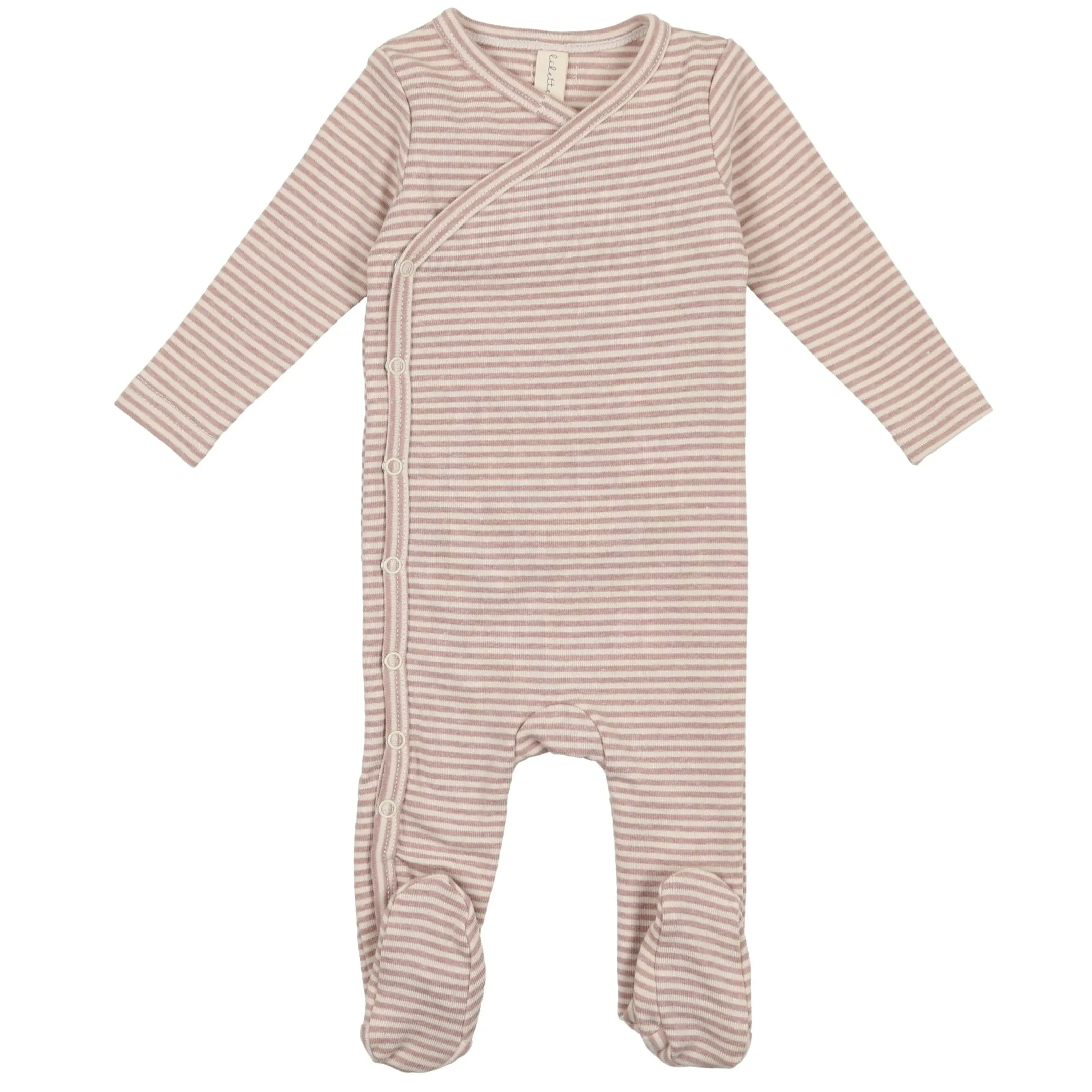 Lilette Lilac Heather Stripe Stretchie