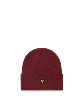 Lyle & Scott Cappello Uomo He960arc Bordeaux