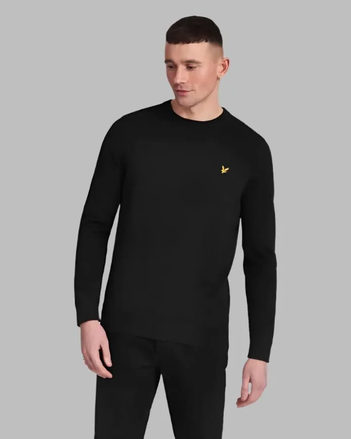 Lyle and Scott Jumper Cotton Dark Navy