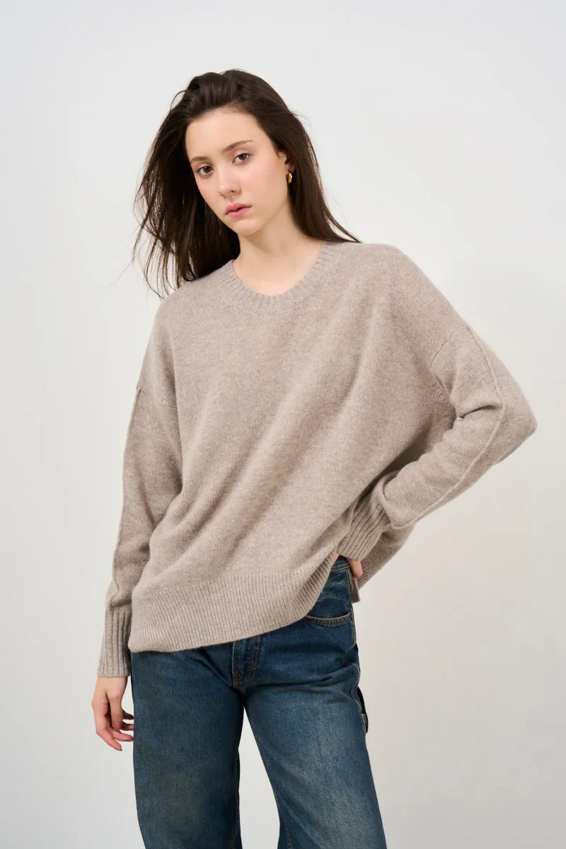 Maglione donna girocollo