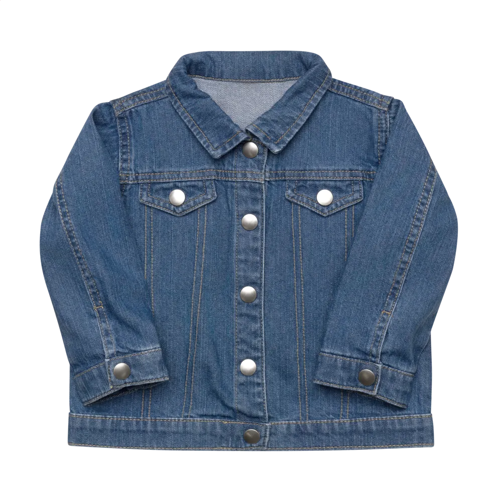 Melanin is Supreme Baby Organic Denim Jacket