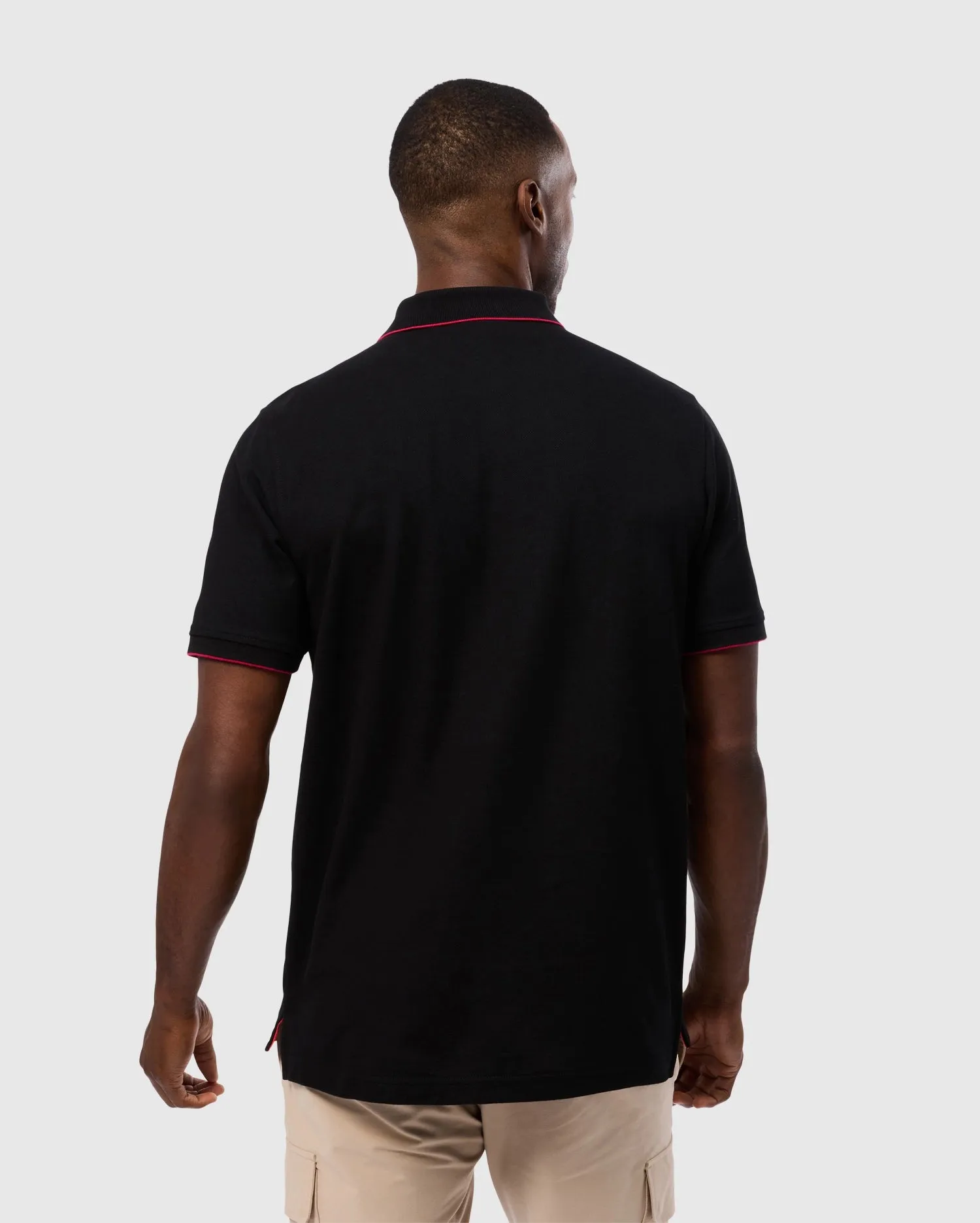 MENS KARL PIQUE POLO SHIRT - B6K954D200