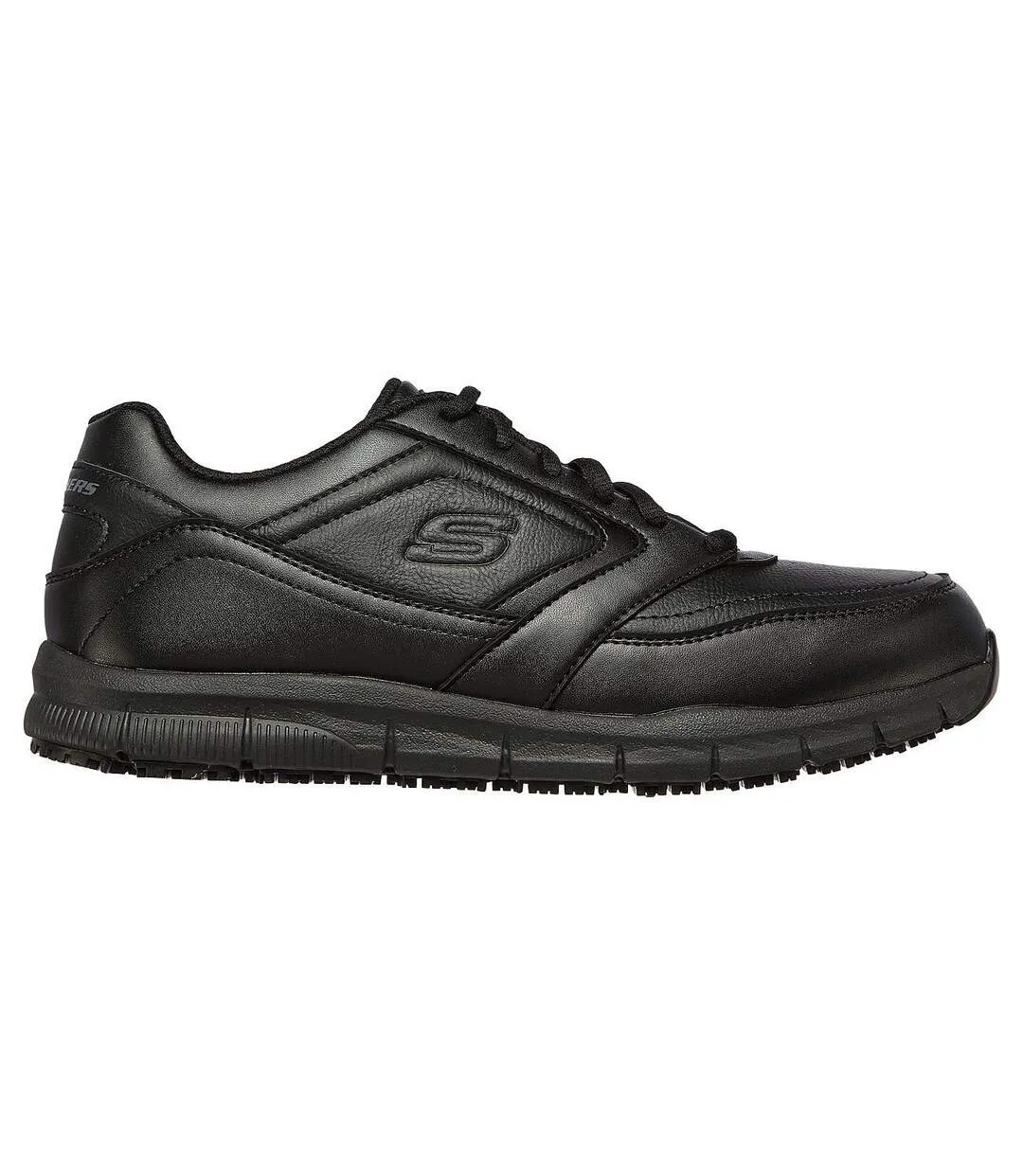 Mens nampa occupational trainers black Skechers