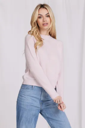 Minnie Rose 100% Cashmere Shrunken Crew