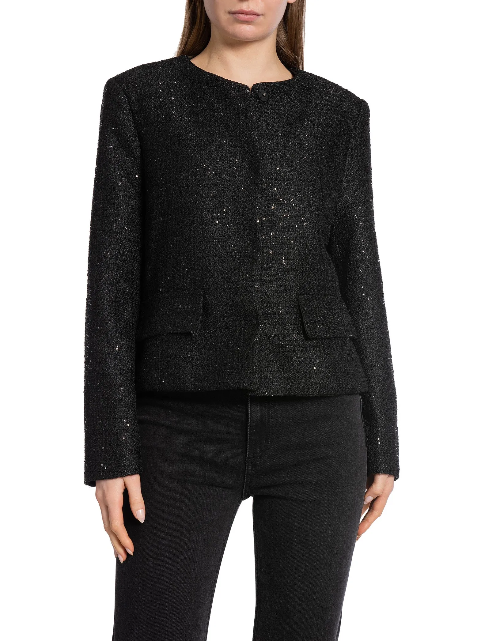 NEO NOIR JACKET HELINA SEQUINS BLACK