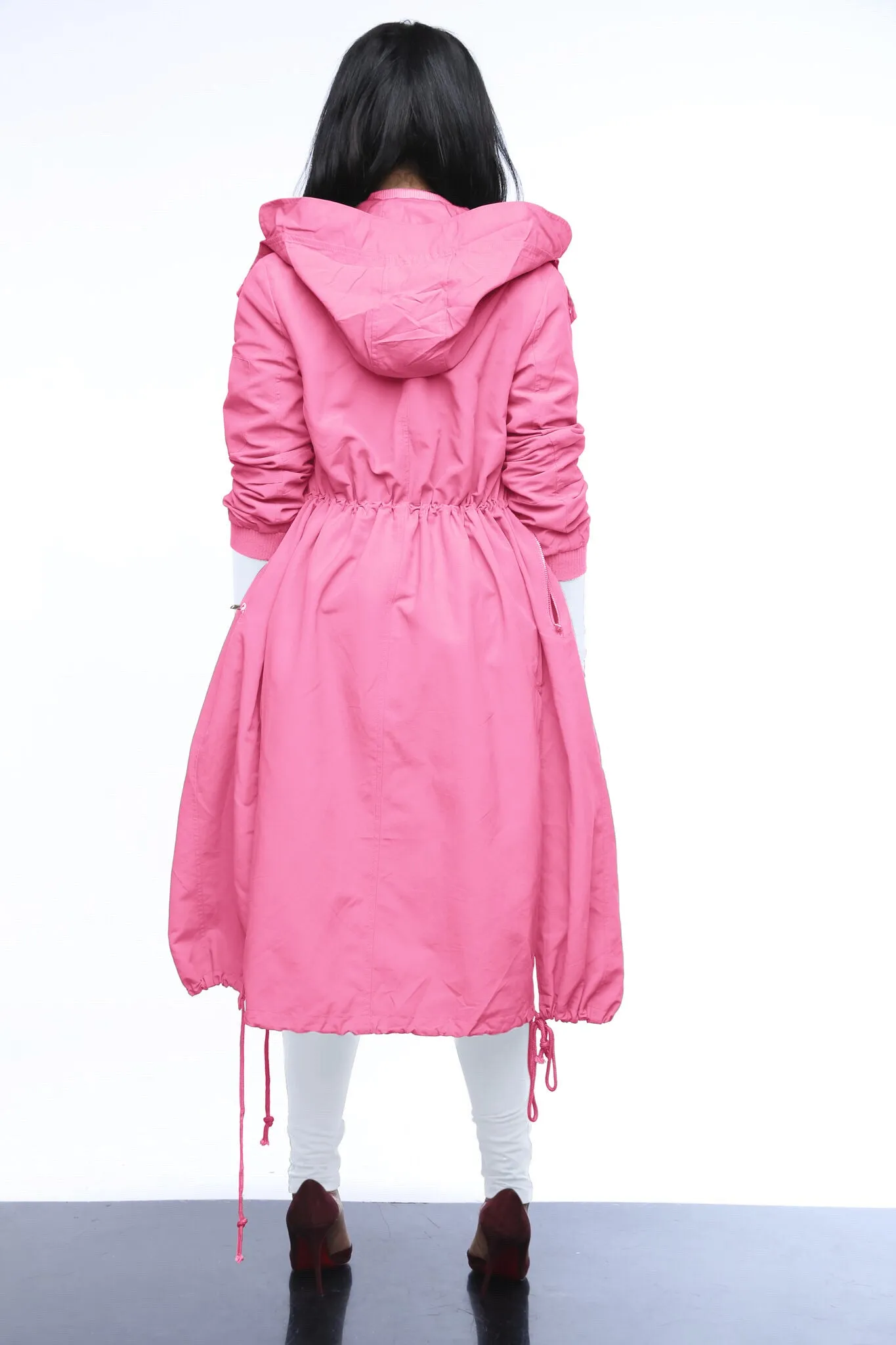 Not Your Average Bomber Parka - Pink