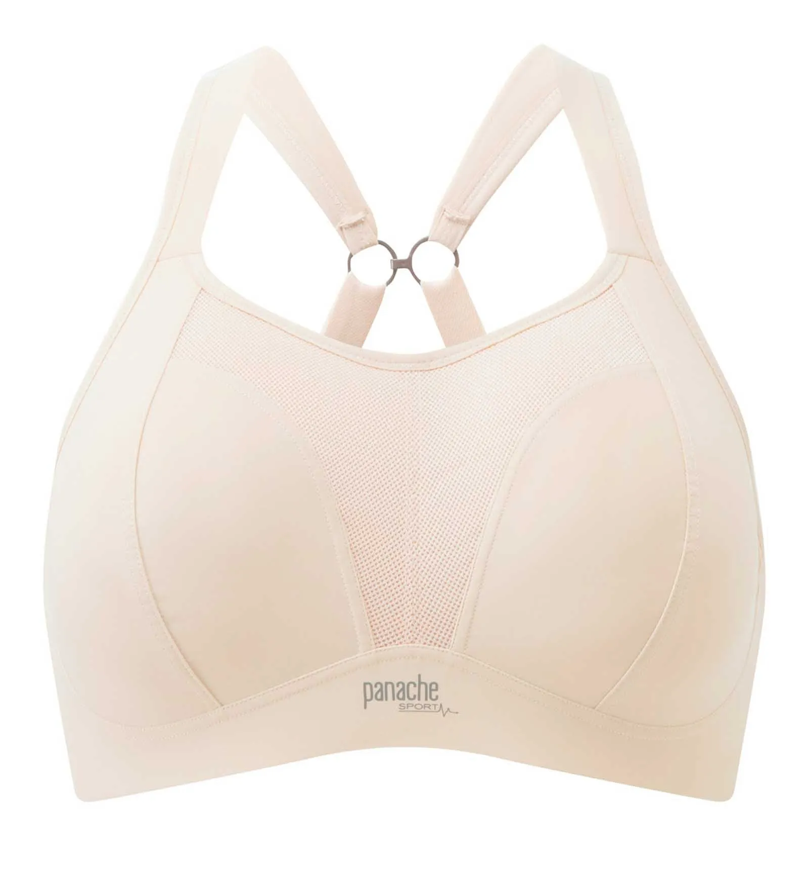 Panache Boundless Racerback Non-Wire Sports Bra (7341) - Latte