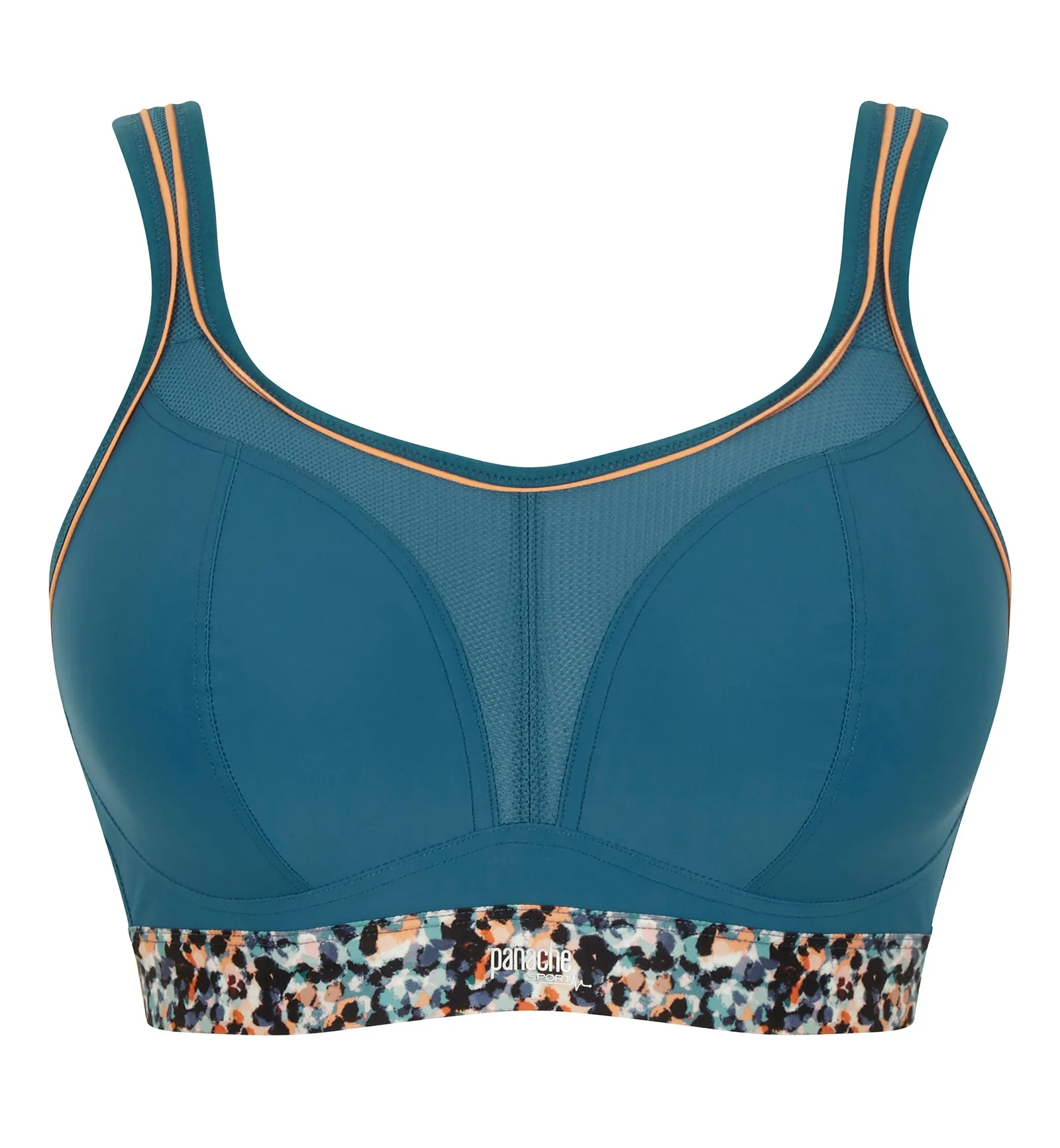 Panache Boundless Racerback Non-Wire Sports Bra (7341B) - Animal Abstract