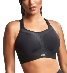 Panache Boundless Racerback Non-Wire Sports Bra (7341B) - Black